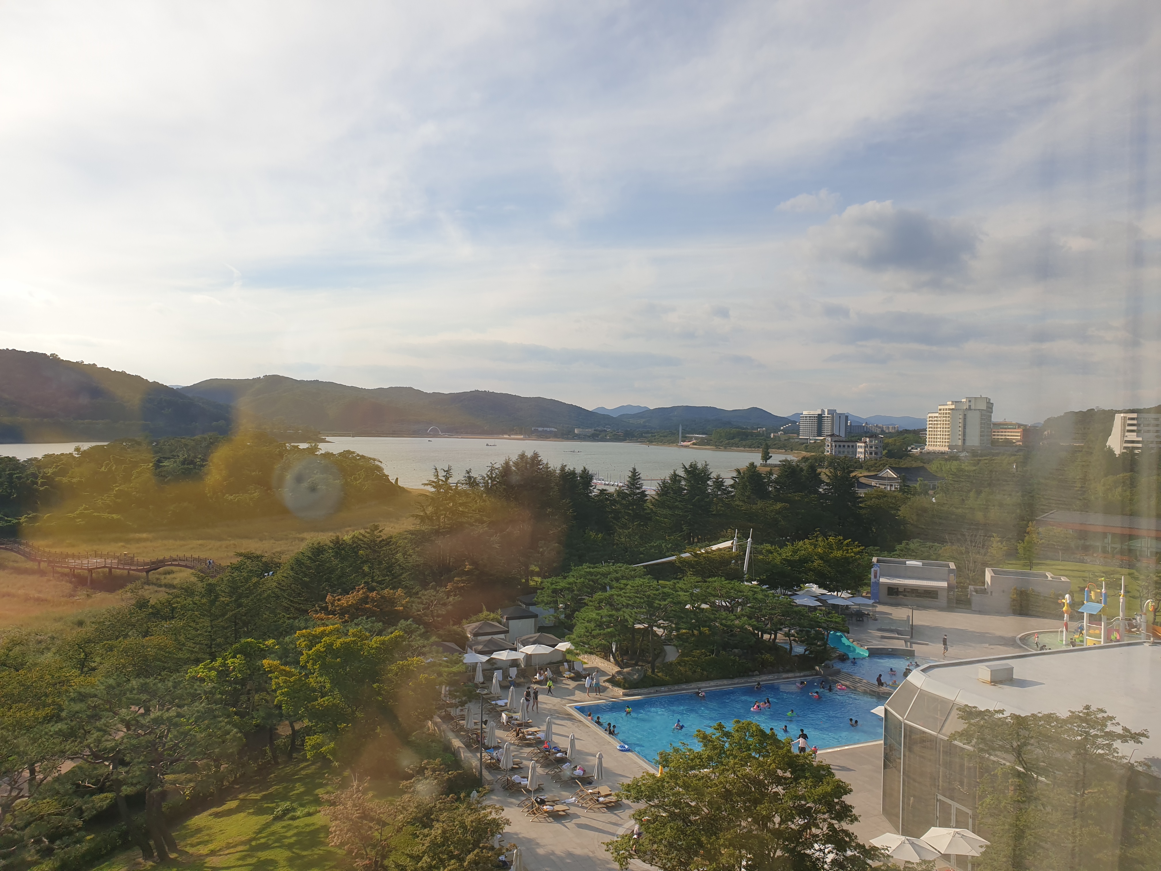 경주 힐튼 호텔 디럭스 더블, 레이크 사이드 조식 뷔페 후기