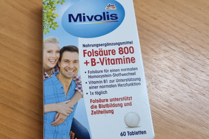 Mivolis Folsäure 800 + B-Vitamine Tabletten 2,45 €