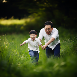 아빠가 아이와 격렬하게 놀아주면 좋은 이유