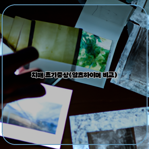 -잊혀지는-기억-치매-초반-증상-알츠하이머