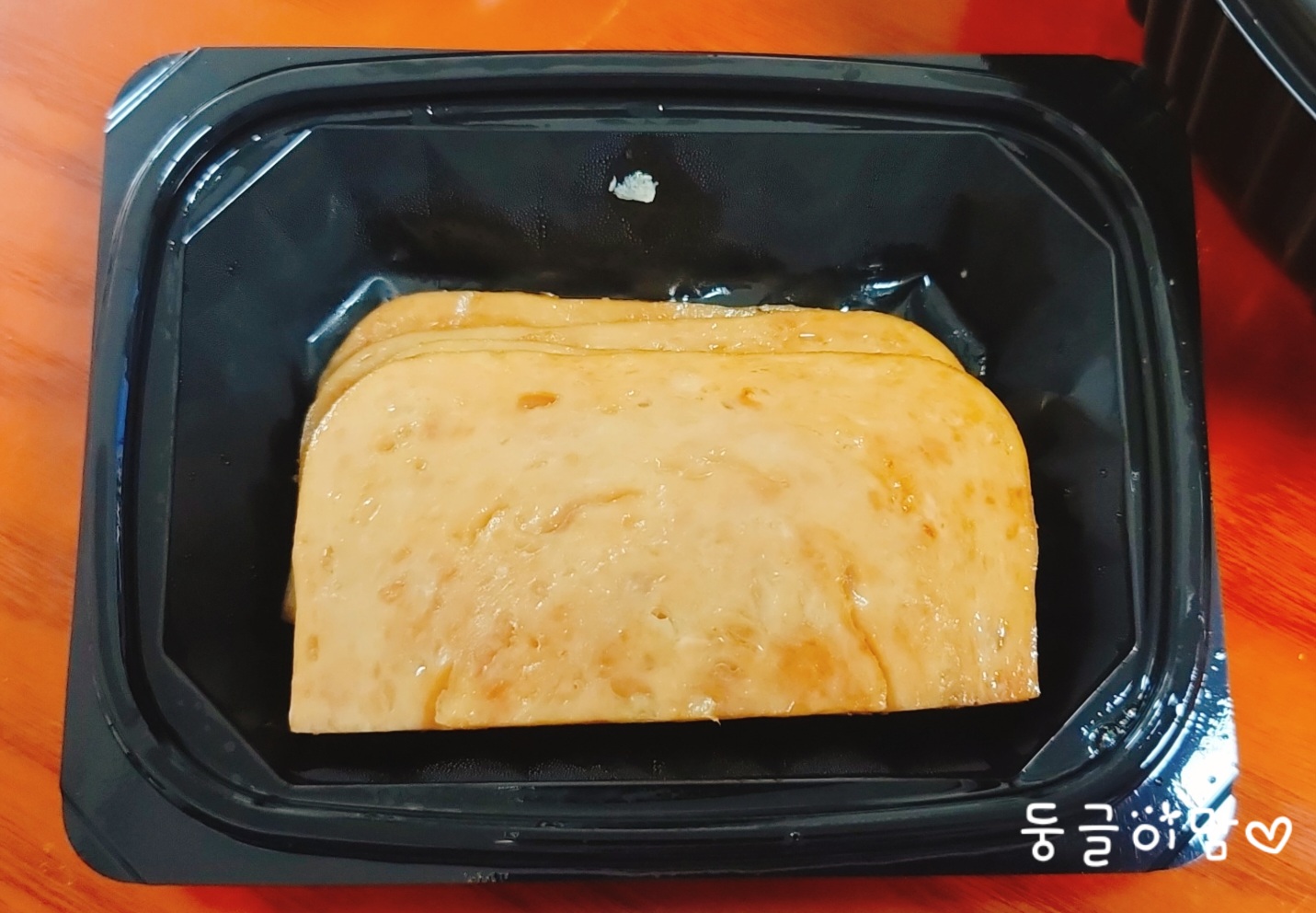 국물에 빠진 햄 두루치기 국물에 빠진 햄 두루치기