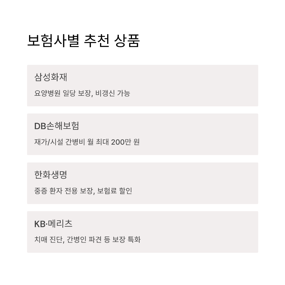 70대 부모님 간병인보험, 마지막 기회입니다 (가입축소 전 가입법)