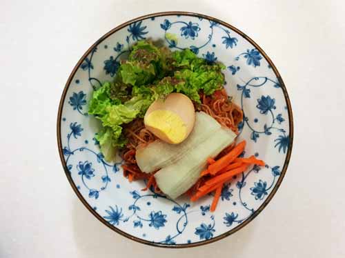  황태 비빔냉면