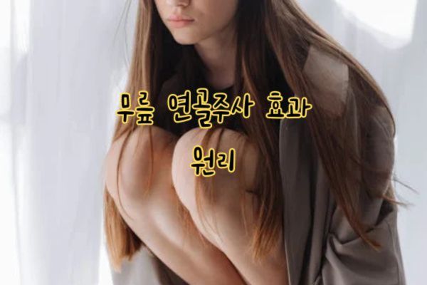 무릎 연골주사 효과 원리