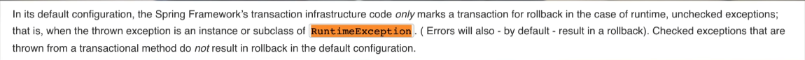 Checked / Unchecked Exception