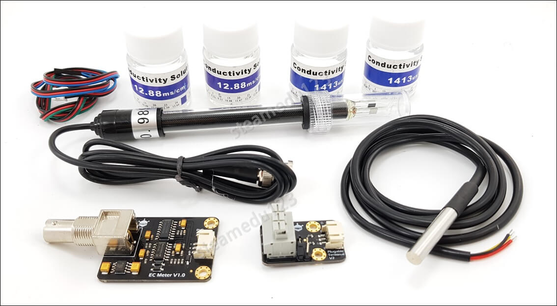 ec meter - DFR0300 - Gravity: Analog Electrical Conductivity Sensor -  DFRobot