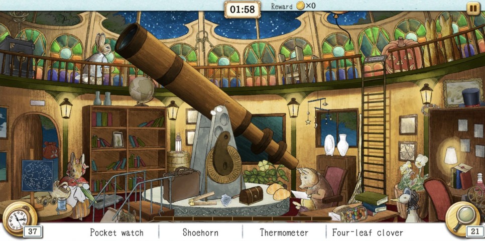 게임 속 영어 공부 뿌리기 피터래빗 숨은그림찾기 - 아기자기한 10