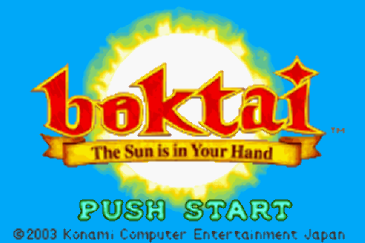  코나미 (KONAMI) - 우리들의 태양 북미판 Boktai The Sun Is in Your Hand USA (게임보이 어드벤스 - GBA - 롬파일 다운로드)