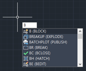 캐드_AutoCAD_BLOCK_블록창_열기