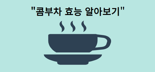 콤부차-효능알아보기