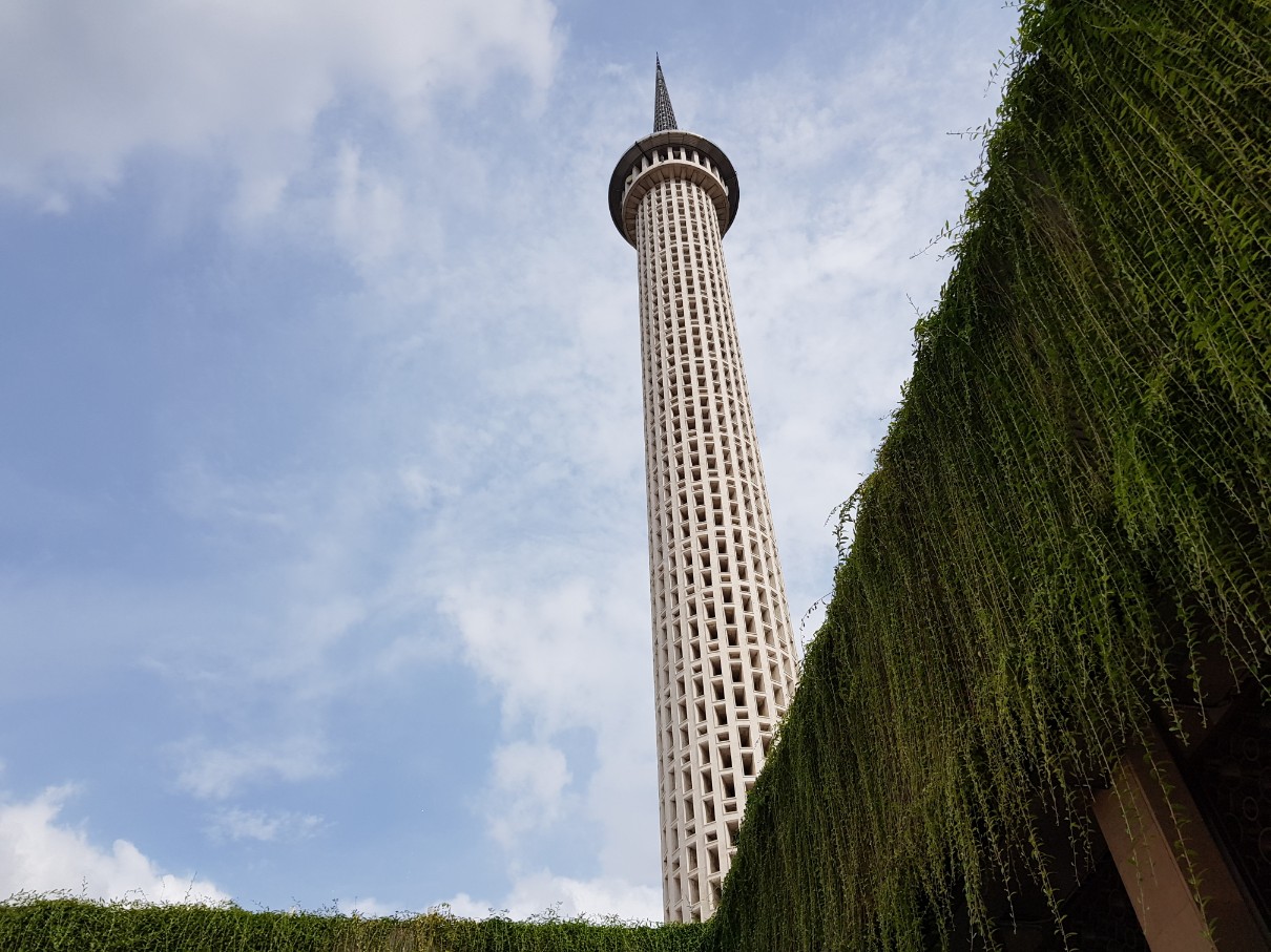 인도네시아 자카르타 무슬림 사원 Istiqlal Mosque - Istiqlal Mosque Tower