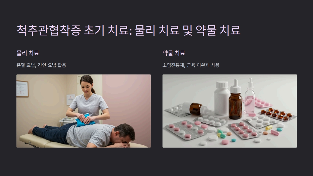 척추관협착증 초기증상