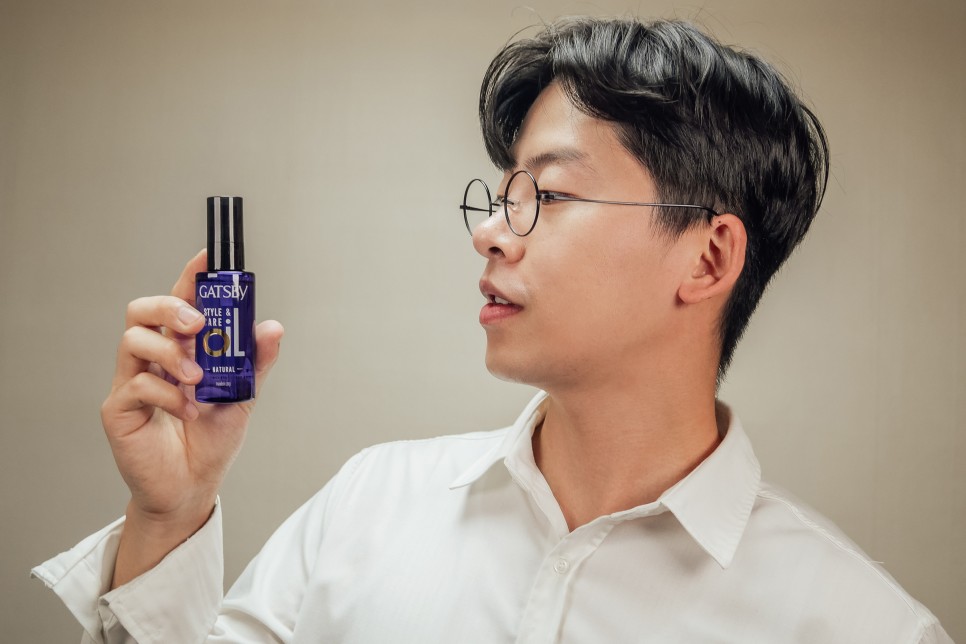 댄디스타일의 헤어오일로 편하게 하자! 남성 헤어스타일 개츠비 3