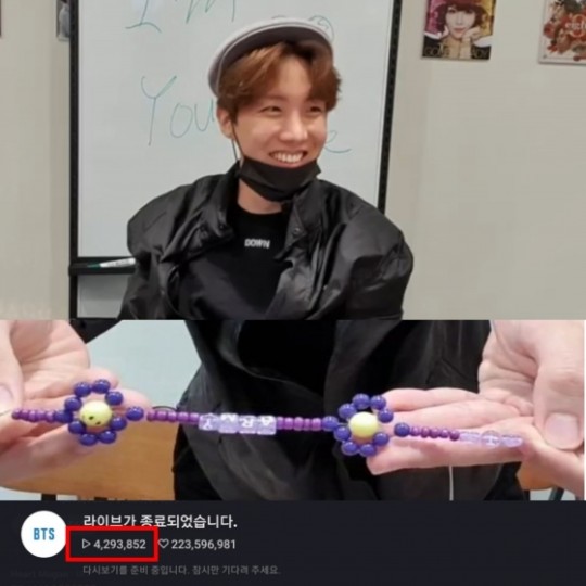  방탄소년단 제이홉, 아미 팔찌 만들기로 팬 64개국 트렌드 '화제'