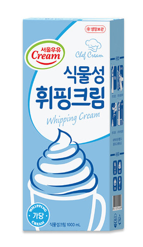 whipping cream