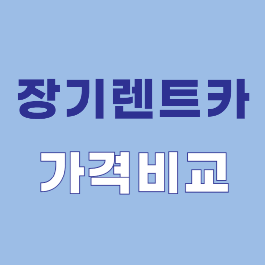 장기렌트카