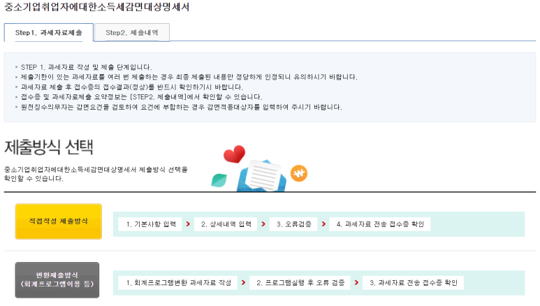 제출방식