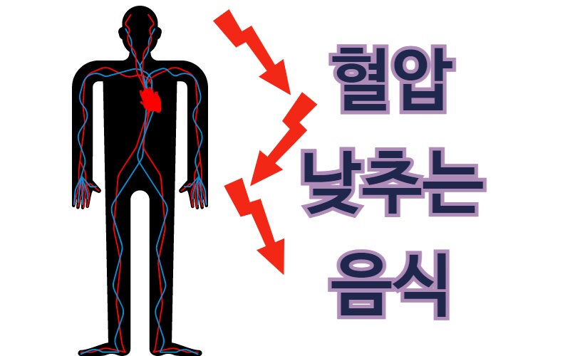  혈압 낮추는 음식 정리 해드립니다!
