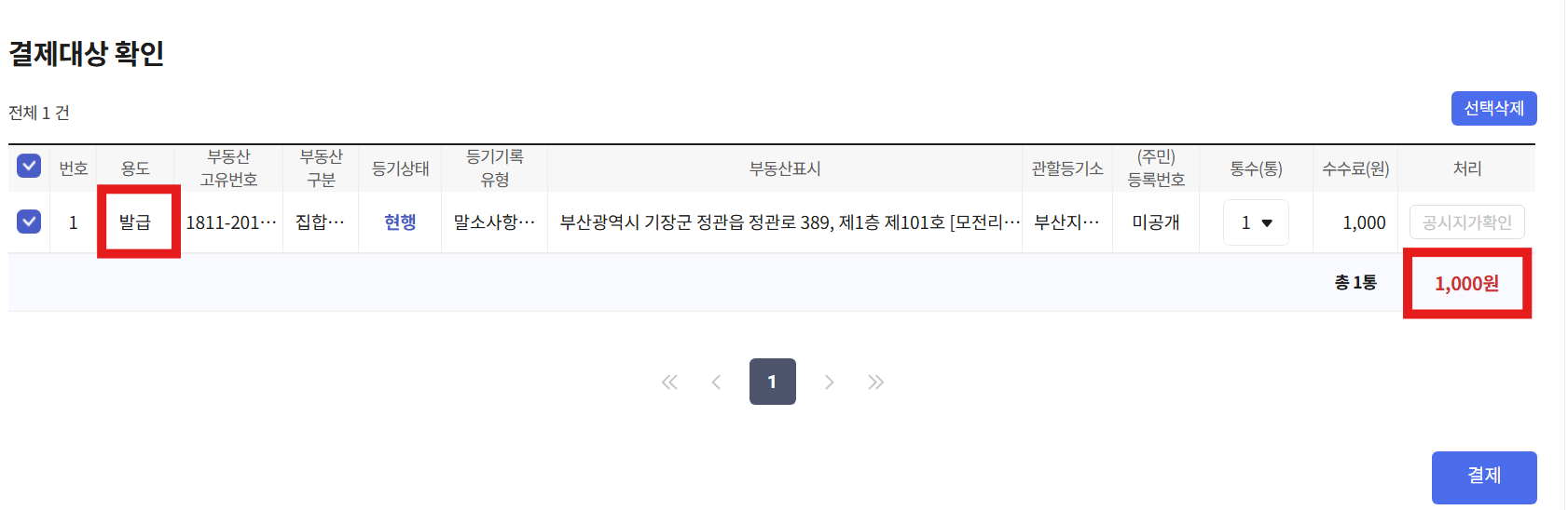 부동산 등기부등본 열람/발급 방법 (인터넷 등기소)