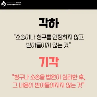 기각 각하 차이 인용 기각 각하 정확한 사용법_25