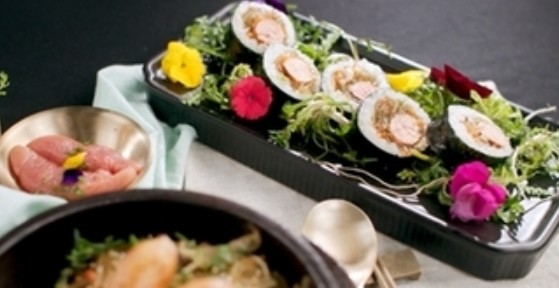 명란잡채김밥