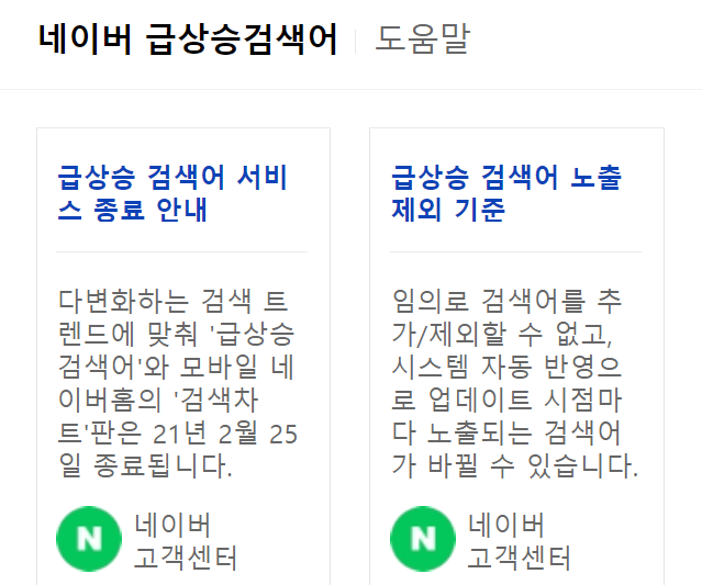  실시간검색어