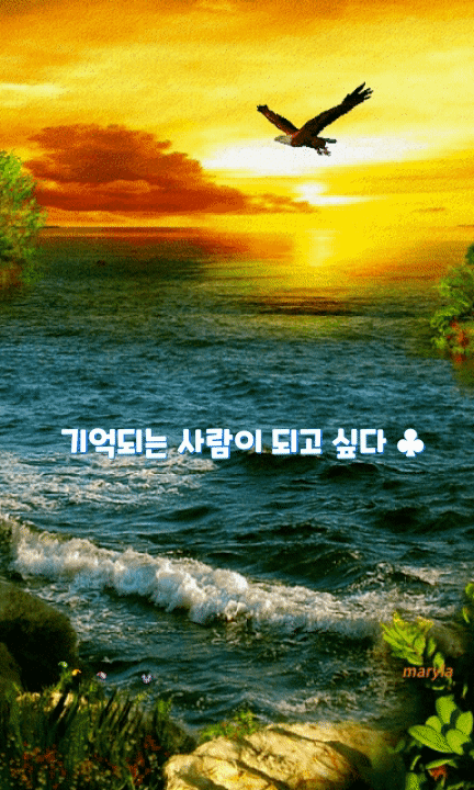  기억되는 사람이 되고 싶다c