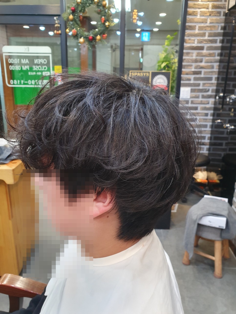 여자 숏컷 베이비펌 내추럴하고 오래가요~ 남자 투블럭 베이비펌& 34