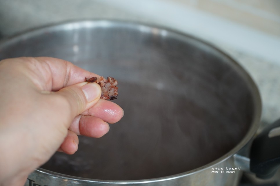 살려내는 방법 동지팥죽 새알심 만들기 팥죽 끓이는법 묵은 팥도 21