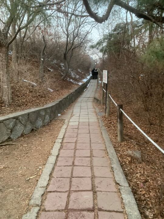 인왕산-등산로