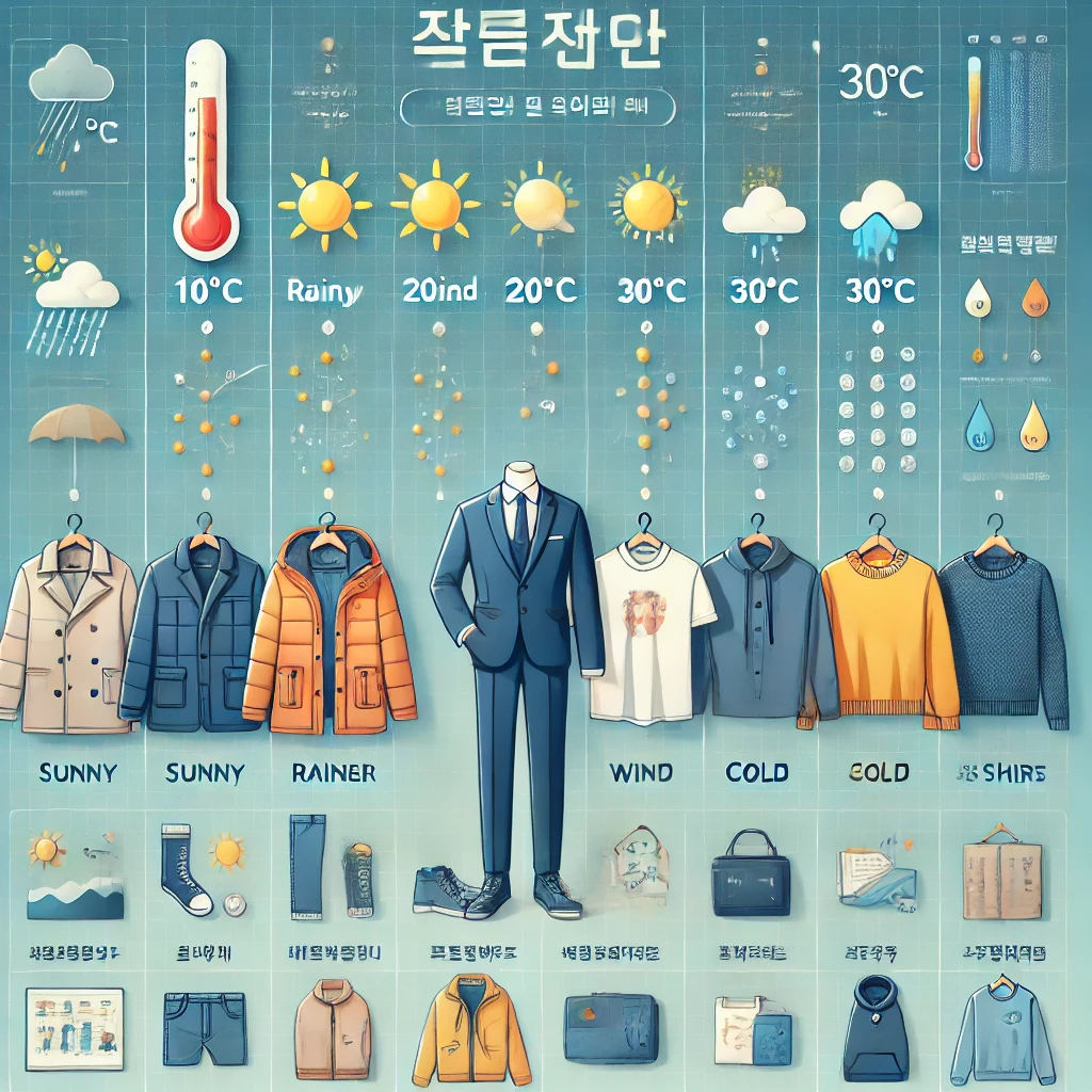 날씨별 옷차림 &amp;#44; 기온별 옷차림 4