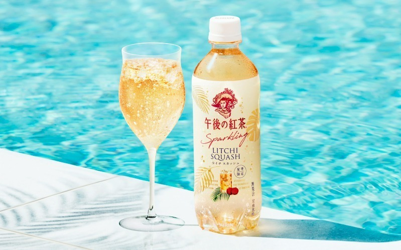 기린(KIRIN) '오후의 홍차 스파클링 라이치 스콜 (午後の紅茶 スパークリング ライチスカッシュ)'
