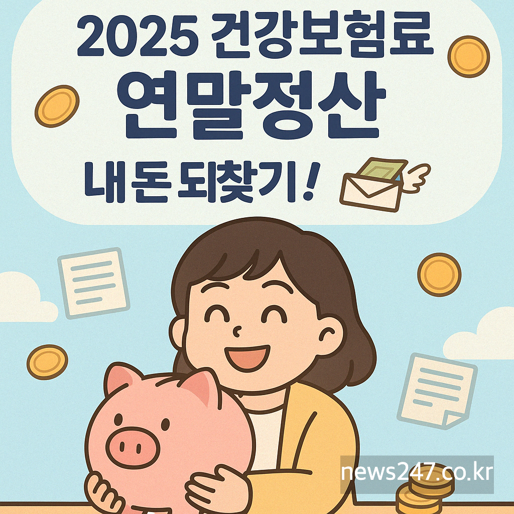 건강보험료 연말정산 환급 방법 체크하세요! (2025 최신)