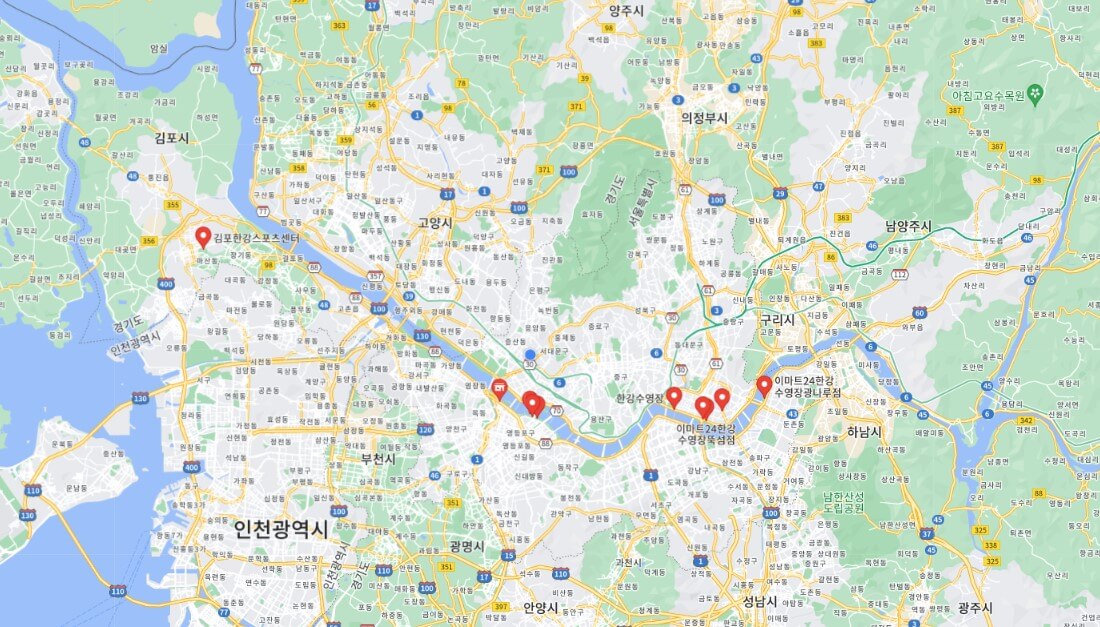 2023 한강 수영장 개장 정보 총정리