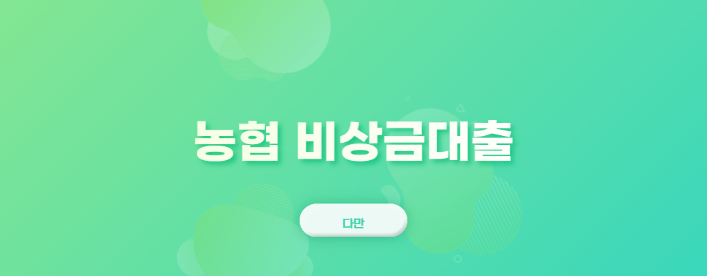 농협-비상금-대출-라고-쓰여있는-사진