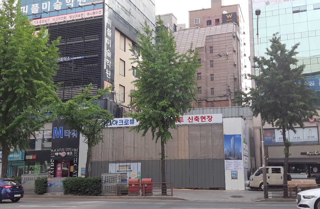  은평구 연신내역 인근 건물 공사 현장 사진 28(korean construction)