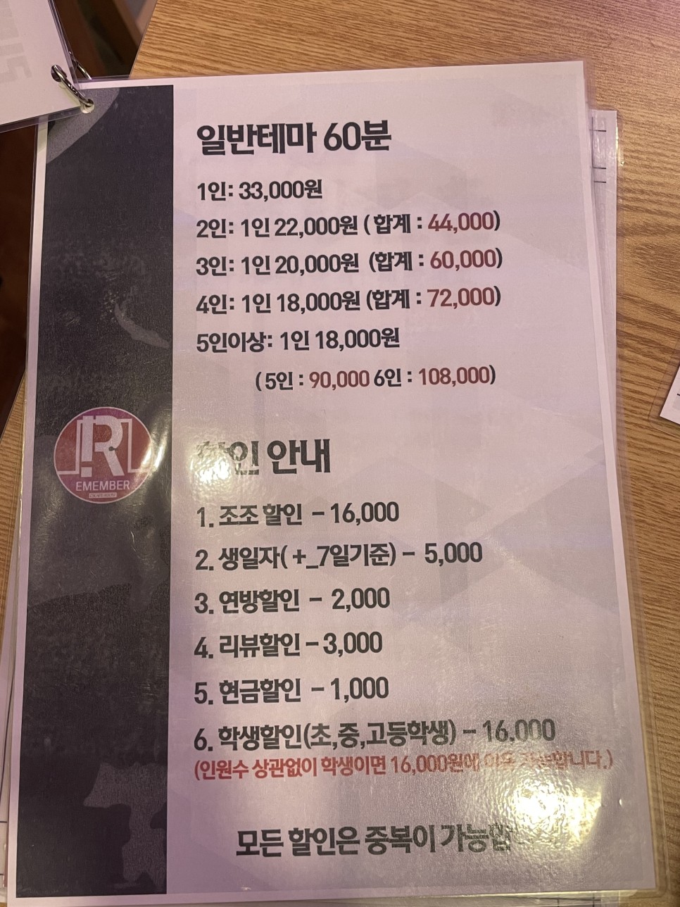 어렵다 어려워! [부평방탈출]리멤버 부평방탈출카페 15