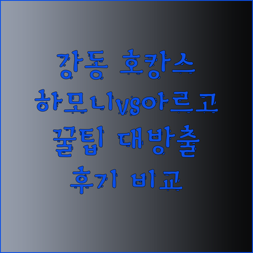 서울 강동구 호캉스 꿀팁 하모니호텔 