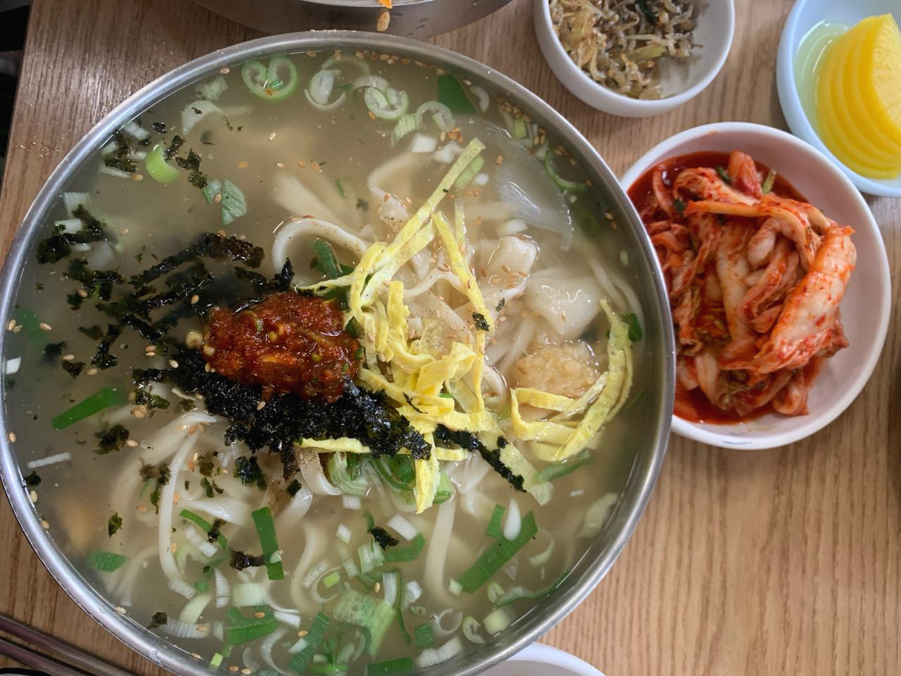  중랑구 중화역 손칼국수 맛집 만나분식 손칼국수