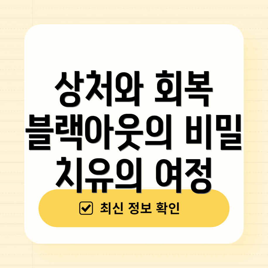 상처 치유