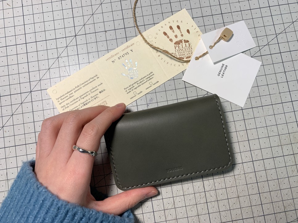 가죽공방 슬로우오브젝트 원데이클래스 5