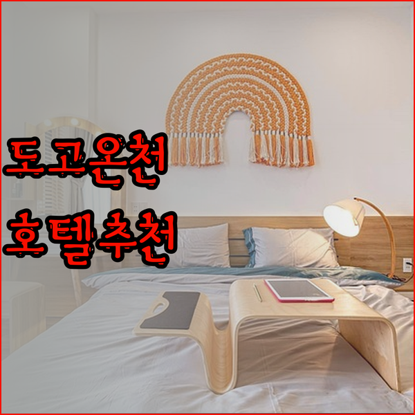 도고 온천 호텔 선택 가이드 완벽 정