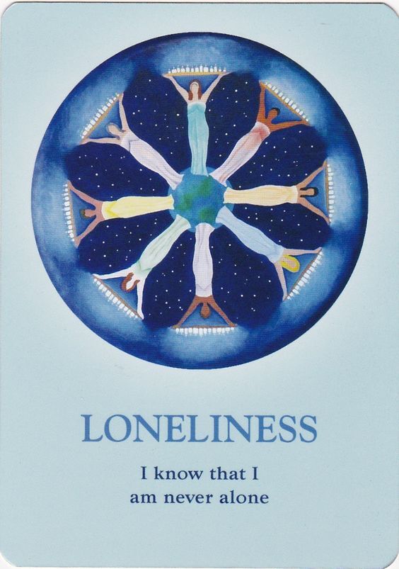 ]The Soul&#39;s Journey Lesson Cards Loneliness 외로움 해석