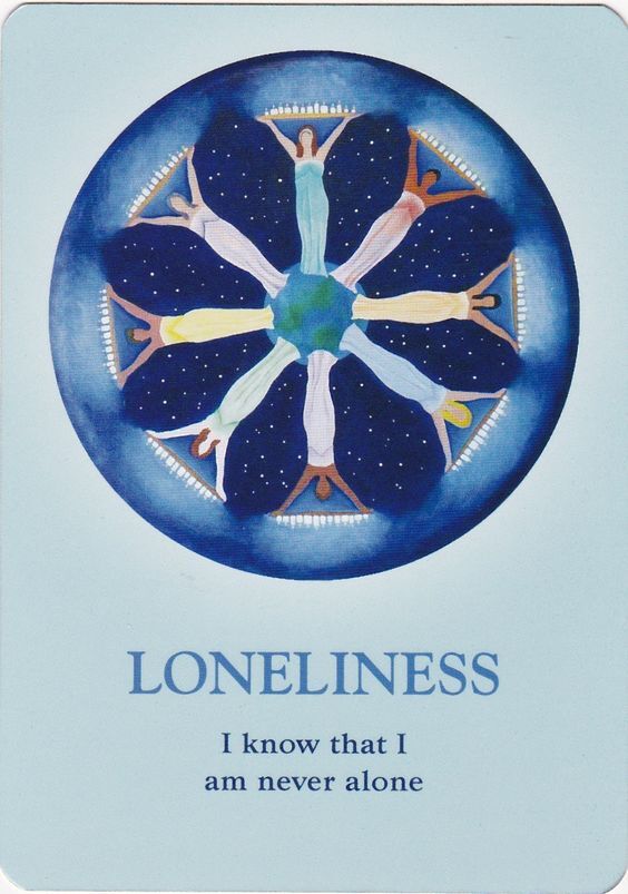  [오라클카드배우기]The Soul's Journey Lesson Cards Loneliness  외로움 해석 및 의미