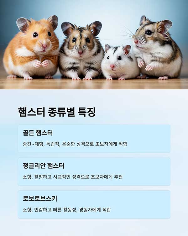 종류별 특징