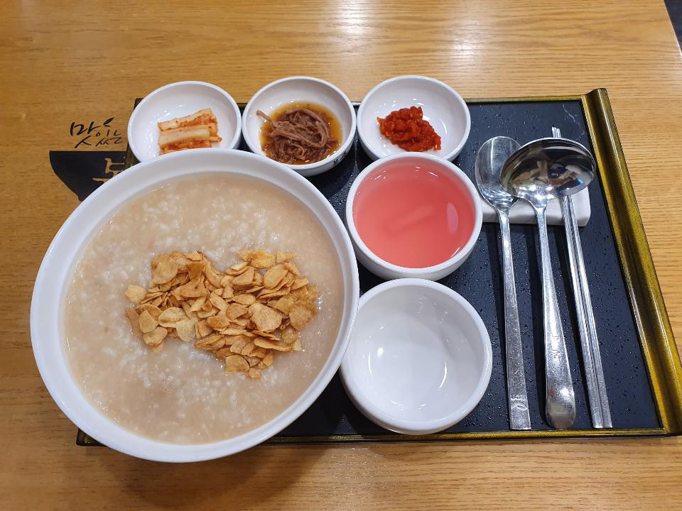  본죽 6쪽마늘닭죽 내돈내산 후기 (입안 가득 마늘의 풍미가~!)