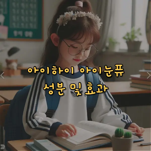 아이하이 아이눈퓨 성분 및 효과