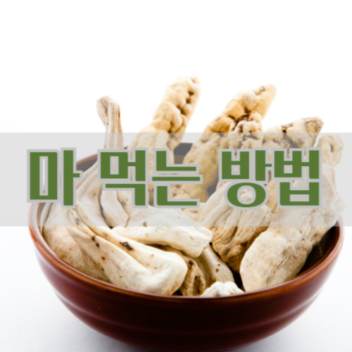 마 먹는 방법