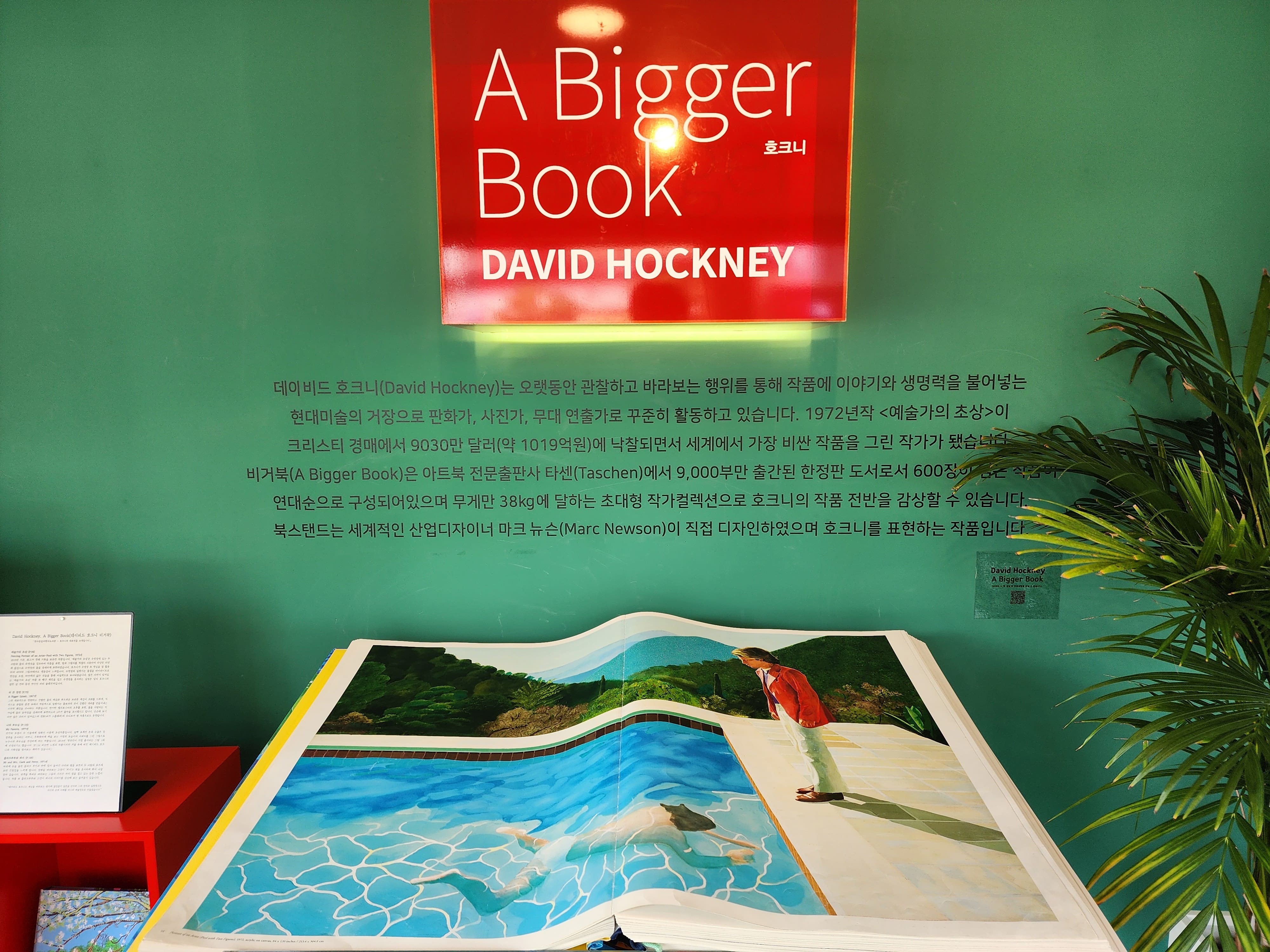 데이비드 호크니 화가의 Bigger Book
