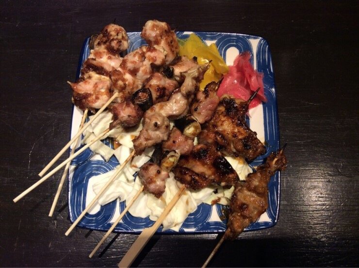  닭 종합선물, 닭꼬치구이(Chicken Skewers)
